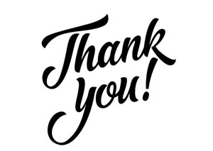 Thank You and Remember to Schedule a Pickup time