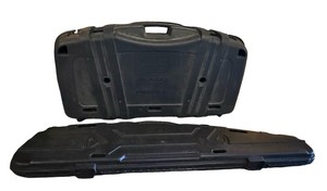 Lot of 2 Hard-Sided Protective Equipment  Gun Cases