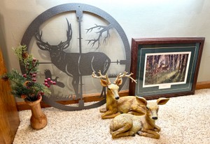 Rustic Deer Hunting & Lodge Dcor Collection
