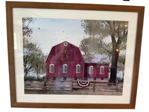 Billy Jacobs Sweet Summertime Barn Framed Farmhouse Print