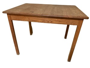 Vintage Solid Wood Dining  Kitchen Table