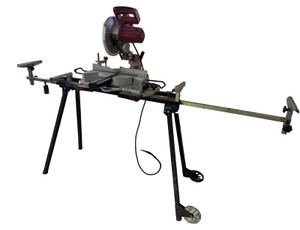 Tool Shop 10 Compound Miter Saw with Stand & Extensions