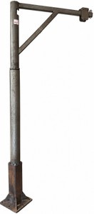 Heavy-Duty Adjustable Metal Hanging  Hoist Support Post