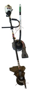 RYOBI Gas-Powered String Trimmer  Weed Eater with Attachment
