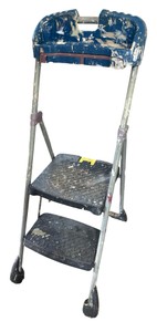 Folding Two-Step Work Ladder