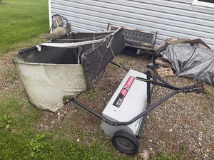 Ohio Steel Lawn Sweeper  Tow-Behind Yard & Leaf Sweeper