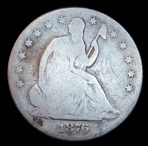 1876 CC Seated Half Dollar, Carson City Slot Filler