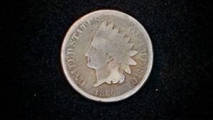 1860 Indian Head Cent