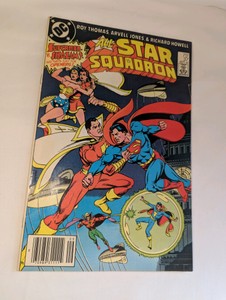 All-Star Squadron #37 (1984) DC Comics - Superman vs Shazam Battle Cover