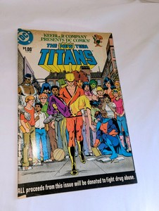 Keebler Company Presents DC Comics The New Teen Titans #NN (1983), a special anti-drug awareness promotional comic book titled Plague