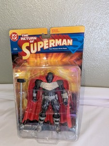 NIB 2004 DC Direct The Return of Superman Steel Action Figure