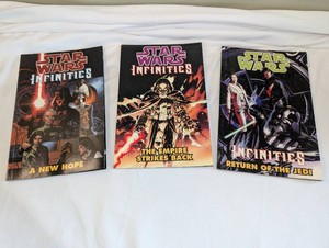 Star Wars Infinities Complete Trilogy Dark Horse TPB Lot  Episodes IVVI