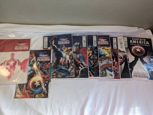 Marvel Captain America Reborn Comic Lot  Variants & Who Will Wield the Shield
