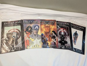 Marvel Fallen Son The Death of Captain America Complete 5-Issue Set