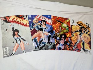Terra #1-4 Complete DC Comics Set Amanda Conner Palmiotti Gray 2009