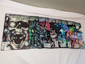 Blackest Night #1-8 Complete Series DC 2009 Geoff Johns Ivan Reis