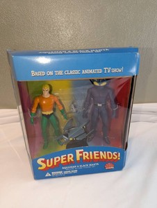 DC Direct Super Friends Aquaman Black Manta Deluxe Figure Set 2003