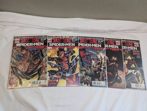 Spider-Men #1-5 Complete 2012 Marvel 1st Peter Parker Miles Morales Meeting
