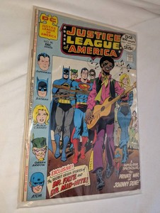 Justice League of America #95 DC 1971 Neal Adams Dr Fate Mid-Nite Origin