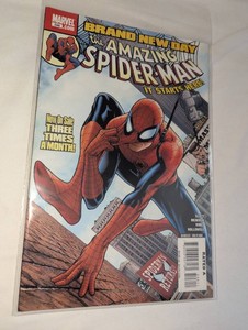 Amazing Spider-Man #546 Marvel 2008  1st Mister Negative & Jackpot  Brand New Day