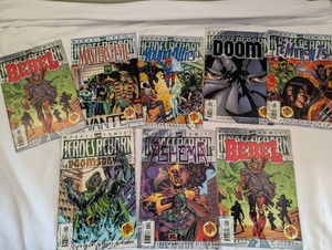 Marvel Heroes Reborn One-Shot Lot of 8 Doom Rebel Ashema Young Allies 2000