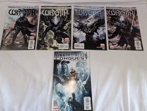 Annihilation Conquest Wraith #14 Complete Set  Prologue Marvel 2007