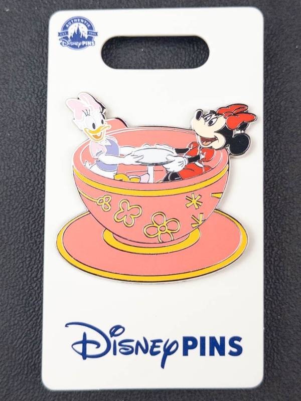 Disney Pins Minnie Mouse Pink Teacup Character Pin