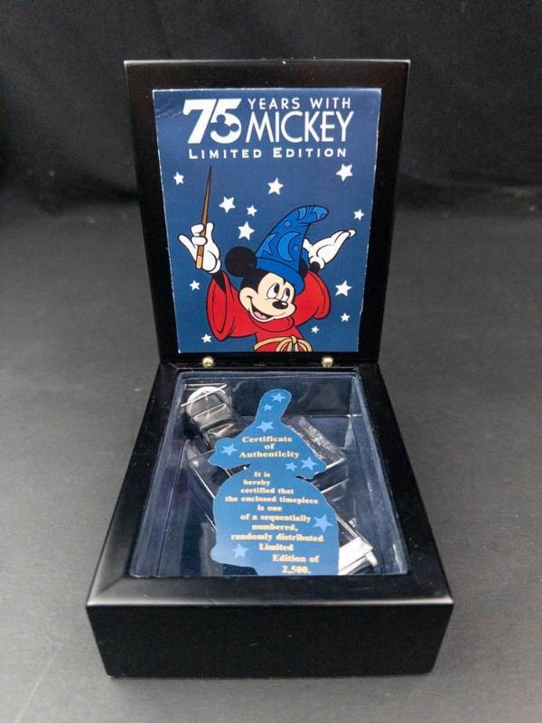 Disney 75 Years With Mickey Limited Edition Watch With Case