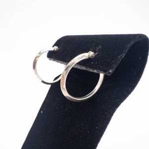 Sterling Silver Hinged Pair Hoop Earrings