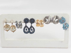 Clip-On Earrings - Assorted Styles (Lot of 6)