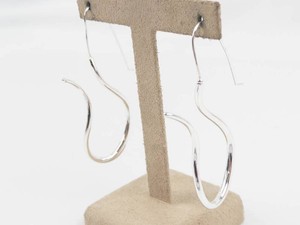 Drop Earrings - Funky Wire Open Drop Pair