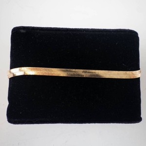 Herringbone Bracelet - Gold-Tone Chain