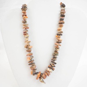 Abalone Chip Bead Necklace - Shell Chip Jewelry