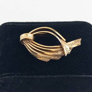 Winard 12K GF Brooch - Multi-Loop Fan Design