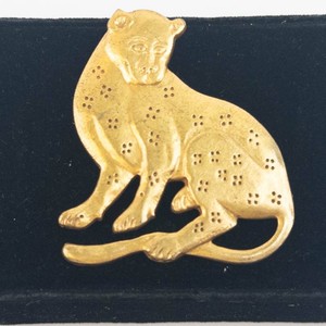 Metropolitan Museum of Art Leopard Brooch  M85 1983 Vintage Pin