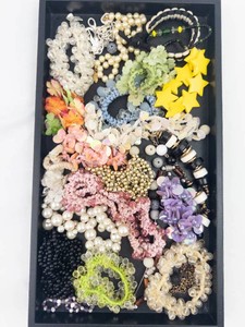 Costume Jewelry Mixed Lot - Beaded Necklaces, Bracelets & Earrings