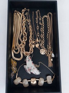 Costume Jewelry - Assorted Necklaces, Chains & Accessories Mixed Lot
