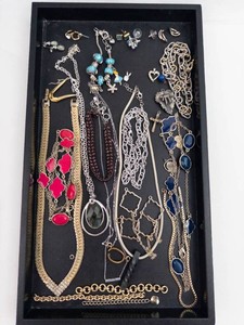 Jewelry Assortment - Mixed Necklaces, Bracelets, Earrings & Pendants