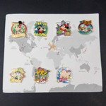 Disney Adventures by Disney Travel Pin Collection (Lot of 7)