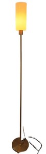 DR - Floor Lamp - VeyFiy VE-HFL001 Glass Shade Gold-Tone Base
