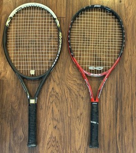 LR - Tennis Rackets - Wilson HyperCarbon & Prince O3 (Lot of 2)