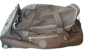 LR - Rolling Duffel Bag - Kipling Wheeled Travel Luggage 14 X 14 X 31 in