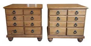 UBR1 - Vintage Chest Style Nightstands  Side Tables