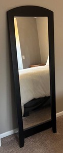 UBR1 - Black Arched Freestanding Full-Length Mirror