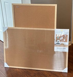 DR - Two Birch Style Framed Bulletin Boards