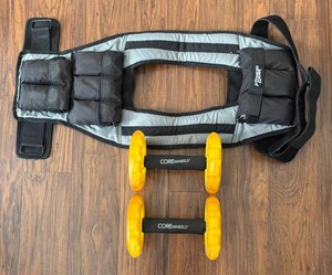 DR - Fitness Gear Weighted Belt with Core Wheels