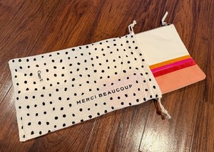 Clare V Multicolor Striped Wristlet Handbag
