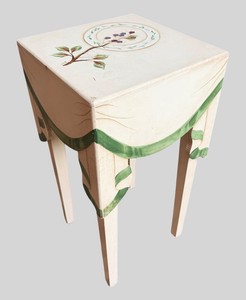 Petite Botanical Accent Table