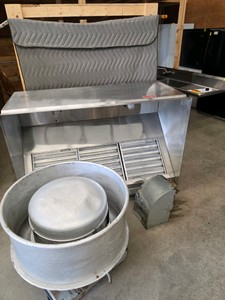 NSF GRADE-COMMERCIAL EXHAUST HOOD & ROOF EXHAUST FAN