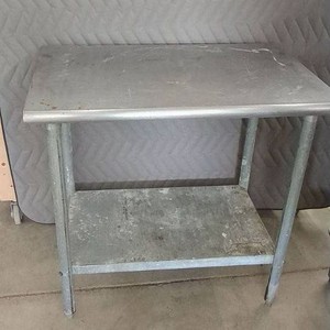 SMALL STAINLESS STEEL TABLE